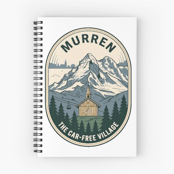 Item preview, Vintage Murren Switzerland Mountain Travel Badge designed and sold by k3rstman1.