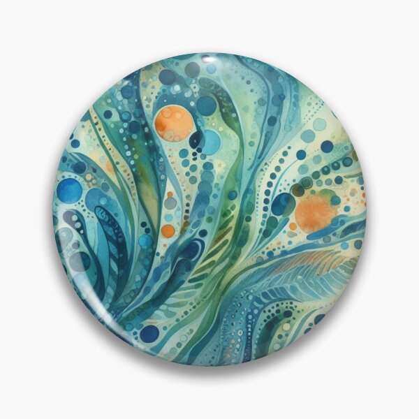 Item preview, Marine acuatic pattern  designed and sold by JALNERVION SHOP.
