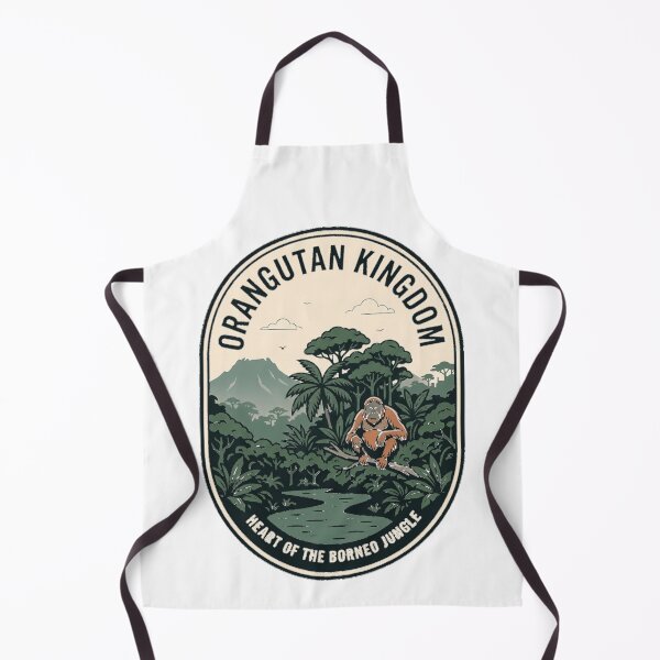 Item preview, Borneo Orangutan Kingdom Tropical Rainforest Wildlife designed and sold by k3rstman1.