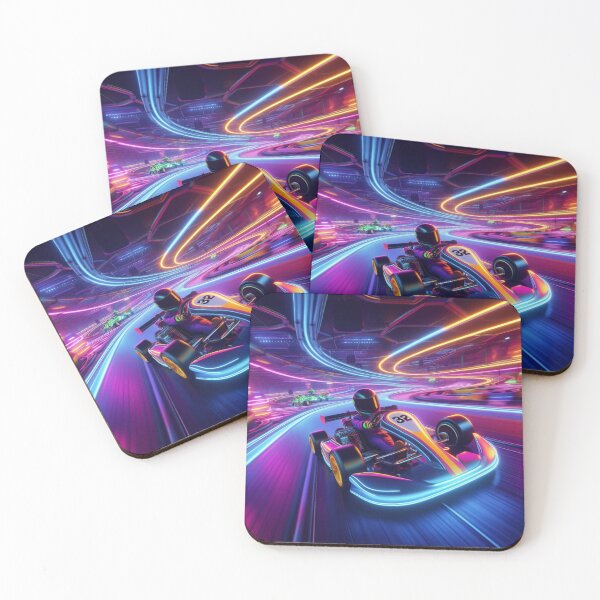 Item preview, Neon kart race designed and sold by JALNERVION SHOP.