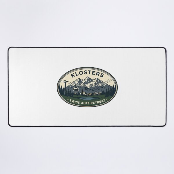 Item preview, Klosters Switzerland Swiss Alps Vintage Mountain Scene designed and sold by k3rstman1.