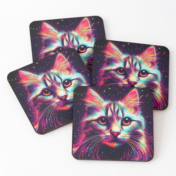 Item preview, Neon cat universe designed and sold by JALNERVION SHOP.
