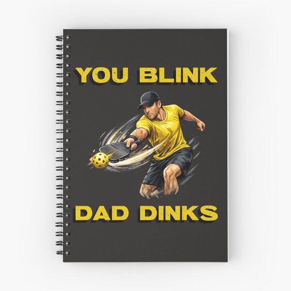 Item preview, You Blink, Dad Dinks - Pickleball Dad Shirt designed and sold by GreyTee.