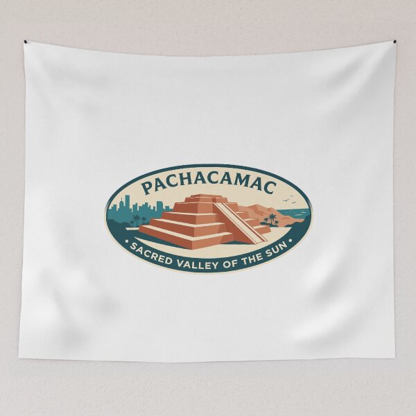 Item preview, Vintage Pachacamac Peru Sacred Valley Travel Badge designed and sold by k3rstman1.