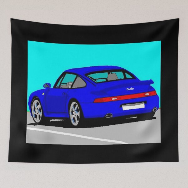 Item preview, Blue 911 Sport Car draw designed and sold by JALNERVION SHOP.
