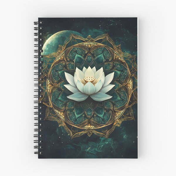 Artikelvorschau, 3D-Rendering: Lotus-Mandala, leuchtendes Smaragdgrün entworfen und verkauft von Checho30.