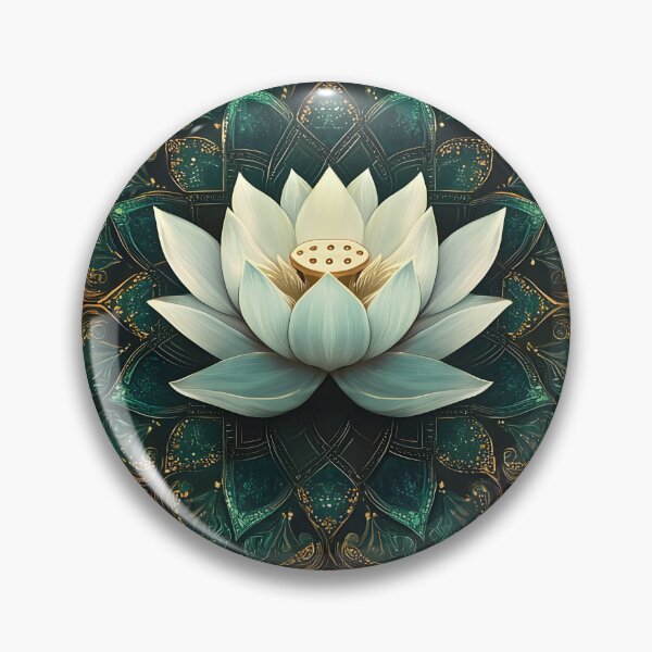 Item preview, 3d Render: Lotus Mandala, Vibrant Emerald And designed and sold by Checho30.