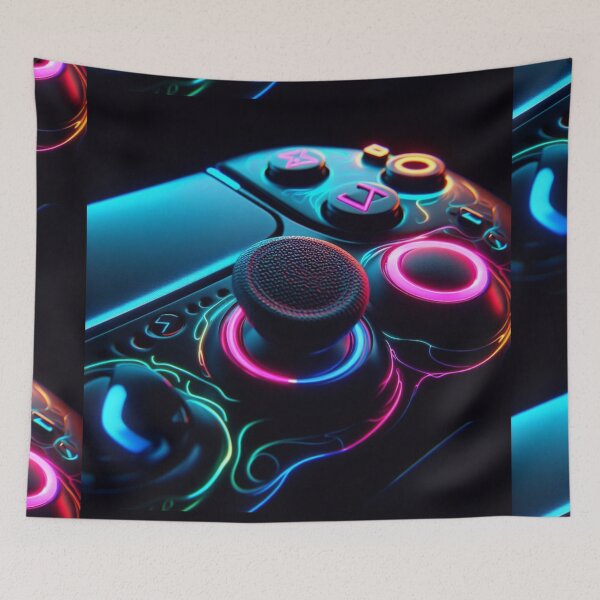 Item preview, Neon Game controller  designed and sold by JALNERVION SHOP.