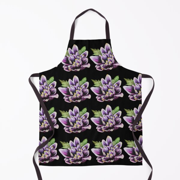 Item preview, Purple Chrysanthemum with Leaf Pattern 1 C2 designed and sold by nastiaart.