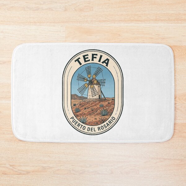 Item preview, Vintage Tefia Fuerteventura Windmill Puerto Del Rosario designed and sold by k3rstman1.