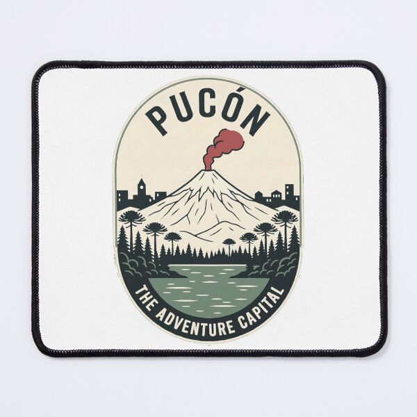 Item preview, Vintage Pucon Chile Villarrica Volcano Adventure Travel designed and sold by k3rstman1.