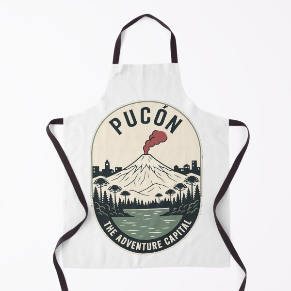 Item preview, Vintage Pucon Chile Villarrica Volcano Adventure Travel designed and sold by k3rstman1.