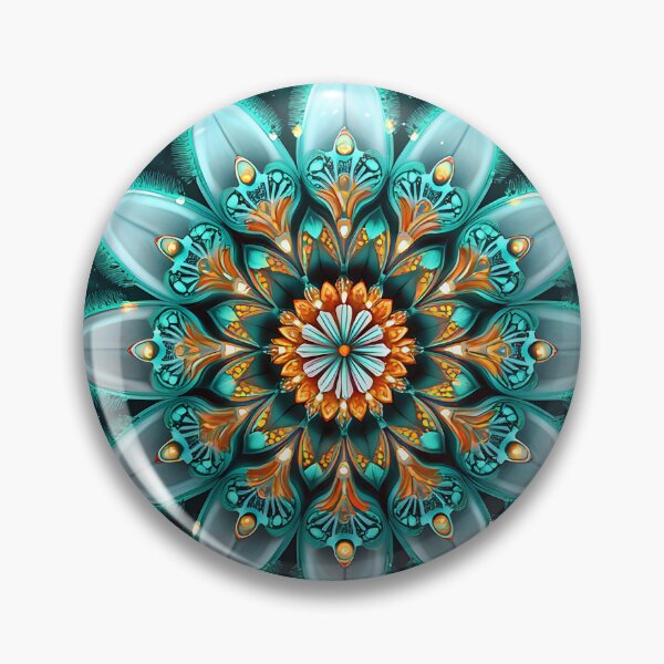Item preview, 3d Render Of Mandala Flower Bloom, Cool designed and sold by Checho30.