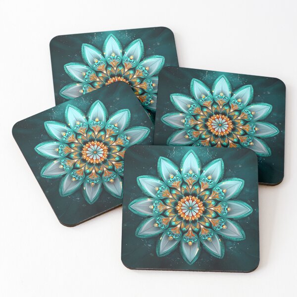 Item preview, 3d Render Of Mandala Flower Bloom, Cool designed and sold by Checho30.