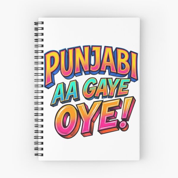 Item preview, Punjabi Aagaye Oye! designed and sold by  RIVER FLORA .