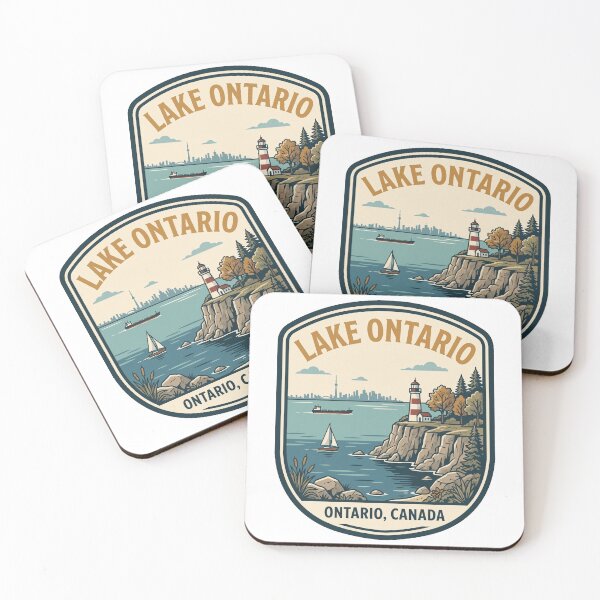 Item preview, Vintage Lake Ontario Canada Toronto Skyline Lighthouse designed and sold by k3rstman1.