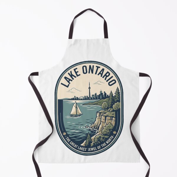 Item preview, Vintage Lake Ontario Toronto Skyline Nautical Badge designed and sold by k3rstman1.