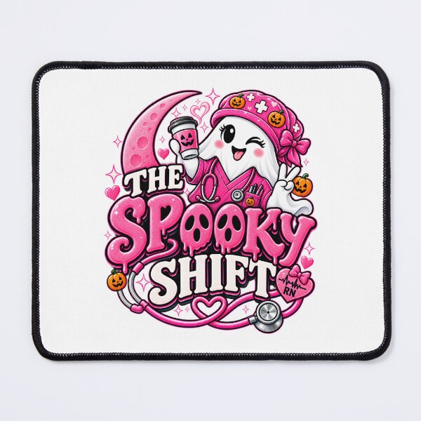 Item preview, Spooky Nurse Halloween Pink Shift, Essential T-Shirt designed and sold by podlook.