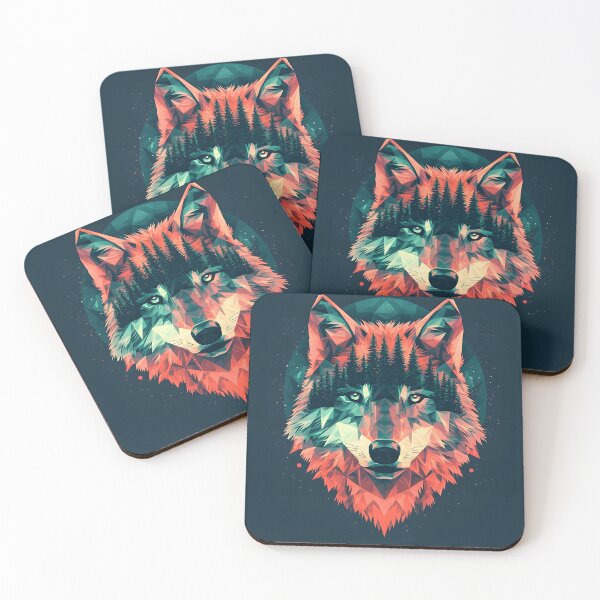 Item preview, 3d Render Of Geometric Deer Forest, Rich designed and sold by Checho30.