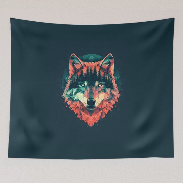 Item preview, 3d Render Of Geometric Deer Forest, Rich designed and sold by Checho30.