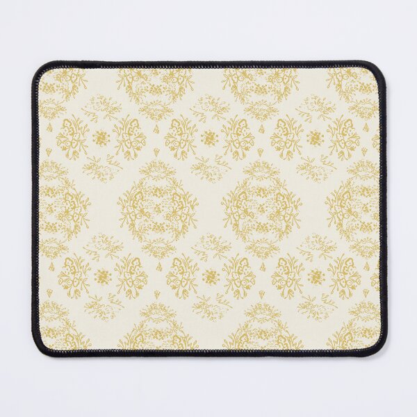 Item preview, Yellow on Cream Retro Modern Toile de Jouy Pattern | Cottagecore designed and sold by sheseddit.
