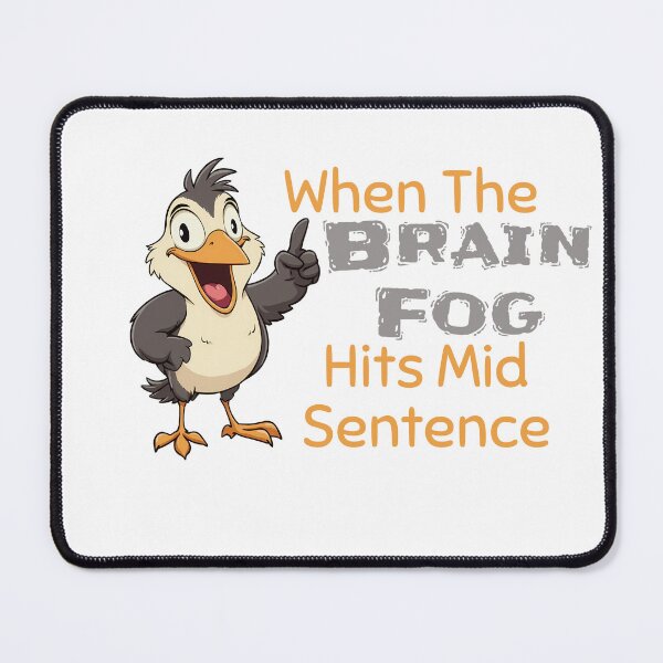 Item preview, Brain Fog Bird, Forgetful Bird designed and sold by WrenAndWhimsy.