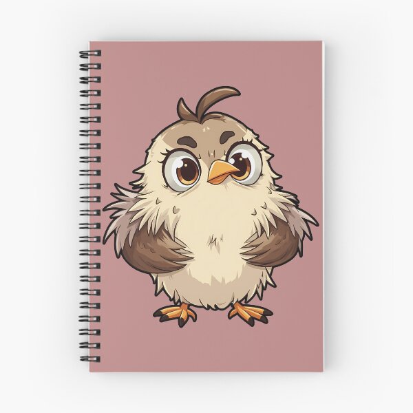 Item preview, Feeling Frazzled Bird, Funny Fried Avian Illustration designed and sold by WrenAndWhimsy.