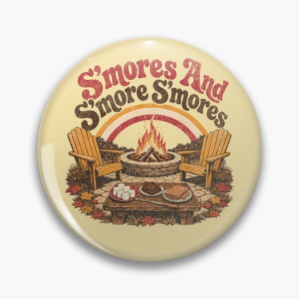 Item preview, S’mores and S’more S’mores Retro Fall Outdoor Patio Design designed and sold by SpEnMa-Holidays.