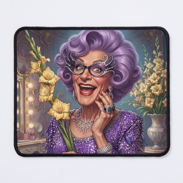 Item preview, Dame Edna designed and sold by Stinky Steve OG.