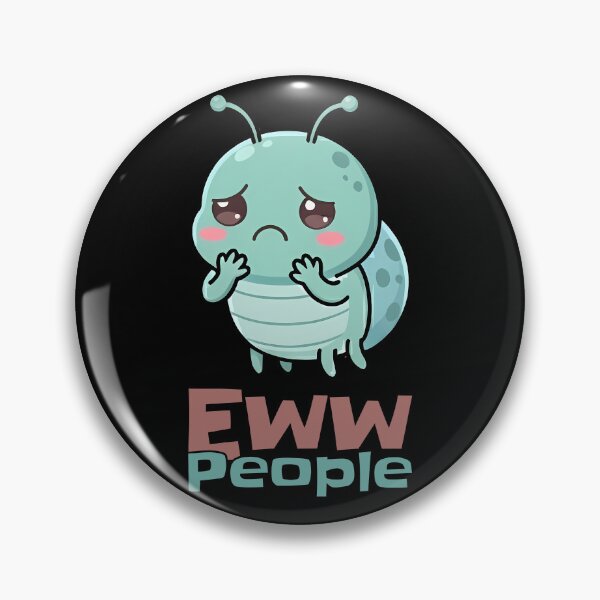 Item preview, Eww People, Grossed Out Bug Illustration designed and sold by WrenAndWhimsy.