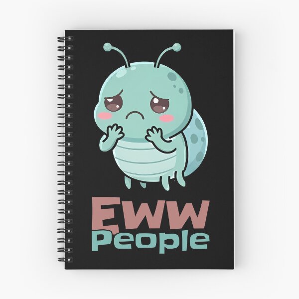 Item preview, Eww People, Grossed Out Bug Illustration designed and sold by WrenAndWhimsy.