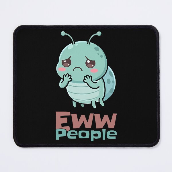 Item preview, Eww People, Grossed Out Bug Illustration designed and sold by WrenAndWhimsy.