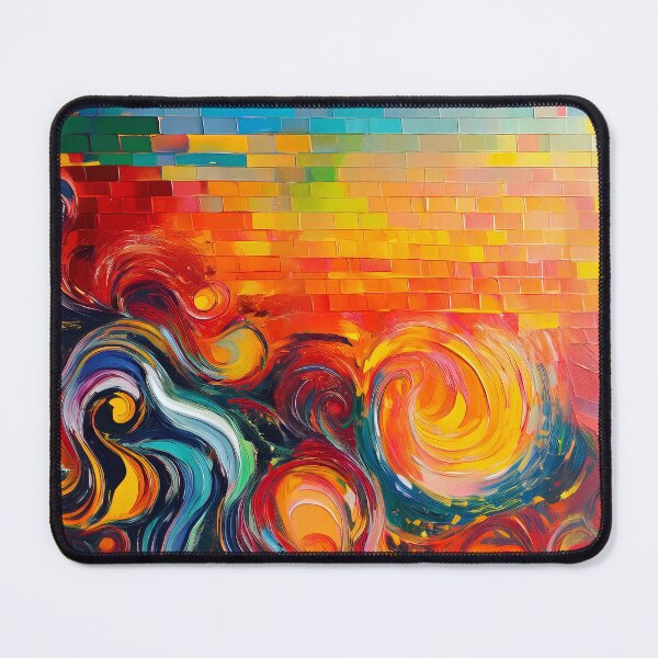 Item preview, Brick mosaic - AI designed and sold by Margo Humphries.
