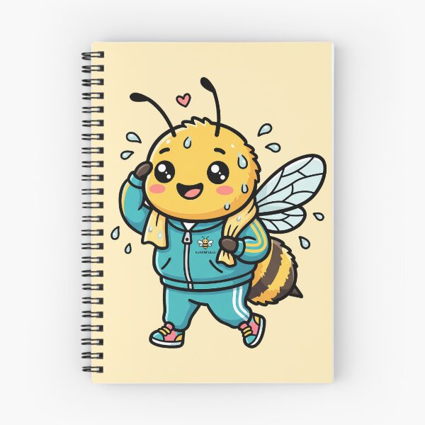 Item preview, Sweat Bee Fitness Humor, Bee Pun Illustration designed and sold by WrenAndWhimsy.