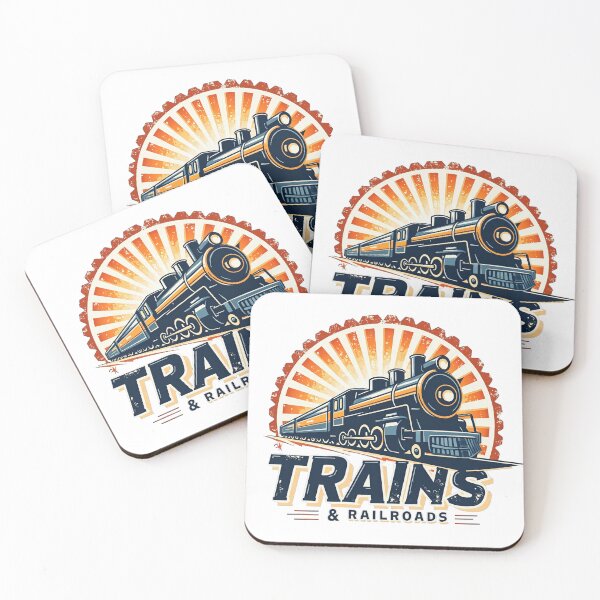 Item preview, Trains and Railroads Steam Logo designed and sold by Trains-and-Rail.
