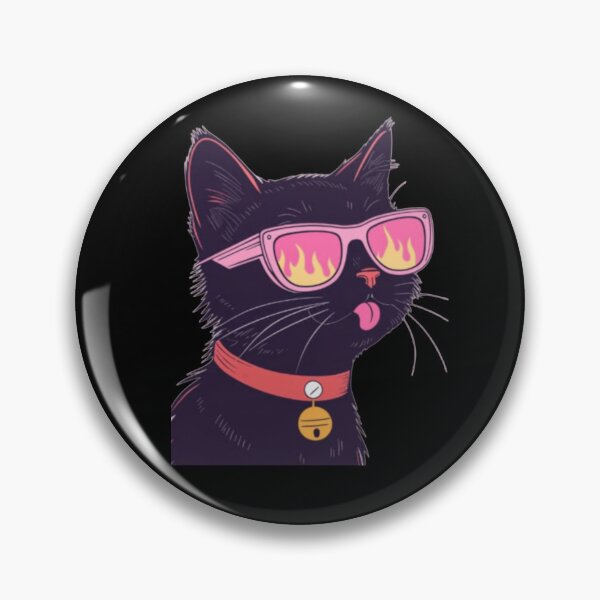 Item preview,   black cat society designed and sold by Leo Bennett.