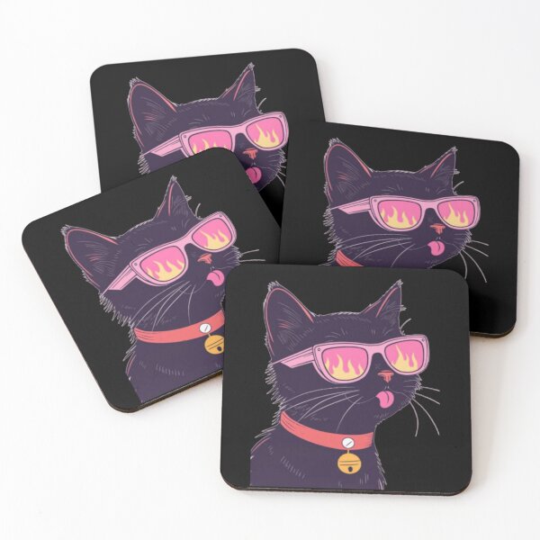 Item preview,   black cat society designed and sold by Leo Bennett.
