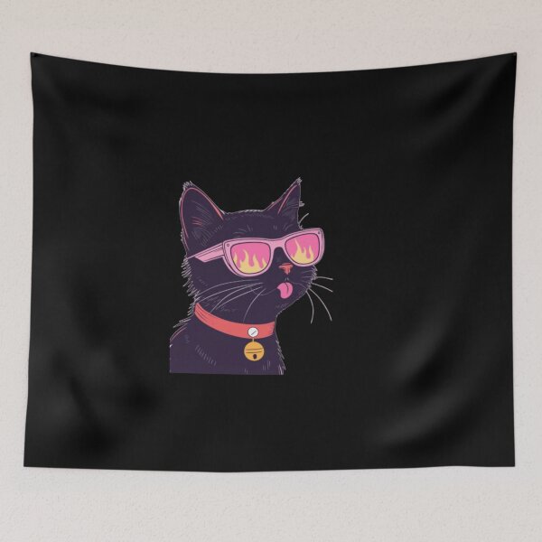 Item preview,   black cat society designed and sold by Leo Bennett.