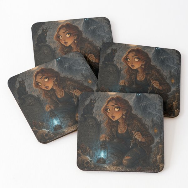 Item preview, Supernatural Witch Hunter – Spell In Haunted Cemetery designed and sold by litleelseart.