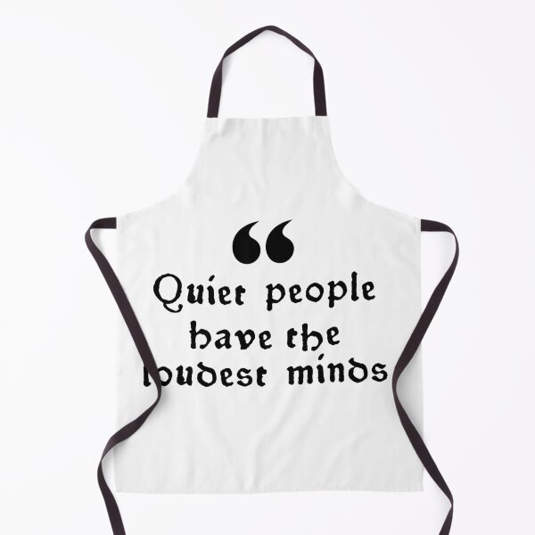 Item preview, Quiet People Have the Loudest Minds Quote designed and sold by assaldesigns.
