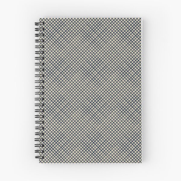Item preview, Navy Blue Diamond Trellis Woven Crosshatch Geometric Pattern designed and sold by DColourMuse.