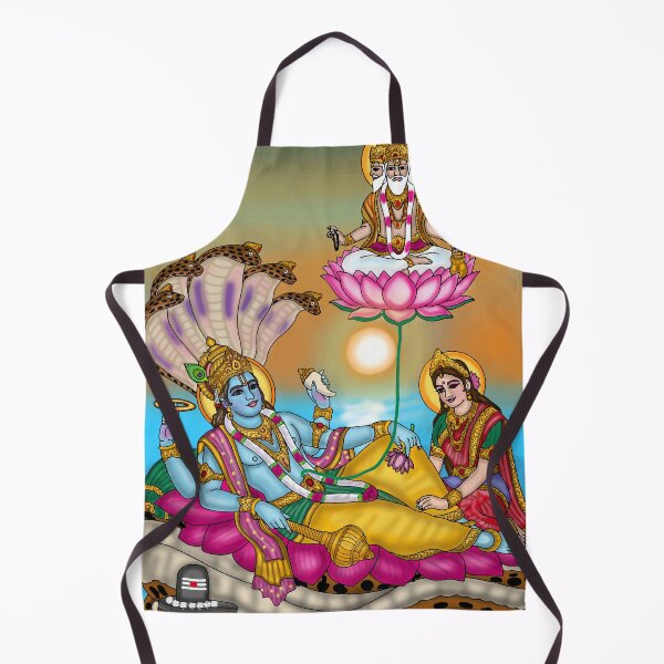 Item preview, Lakshmi Narayan Digital Drawing | Divine Hindu God & Goddess Artwork designed and sold by Harshit_Digital_Arts.