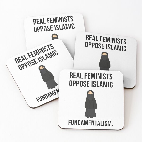 Item preview, Real feminists oppose Islamic fundamentalism.  designed and sold by Rachel the Artist .