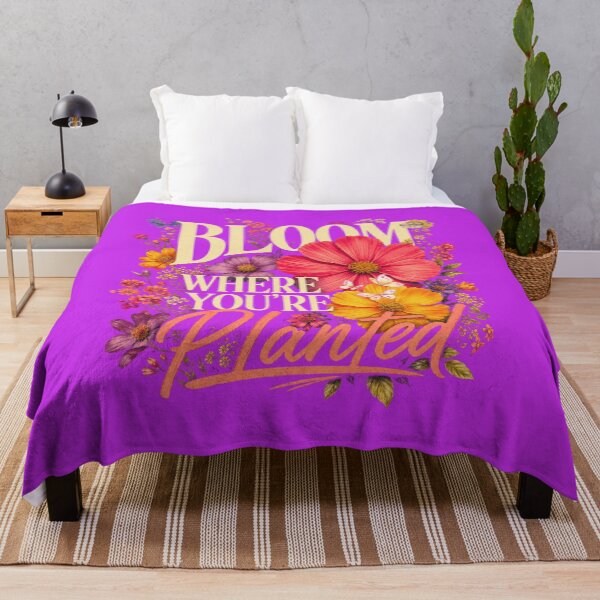 Item preview, Bloom Where You're Planted Flowers designed and sold by Her2Harmony.