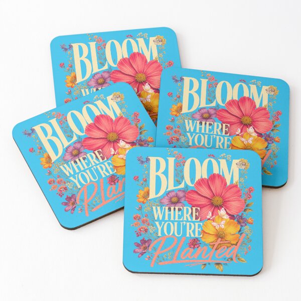 Item preview, Bloom Where You're Planted Flowers designed and sold by Her2Harmony.