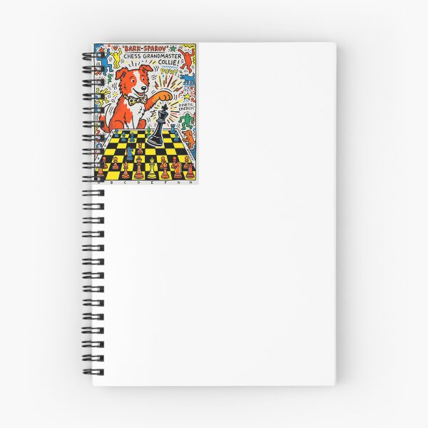 Item preview, Border Collie Chess Master - Pop Art Design designed and sold by PictoVibe.