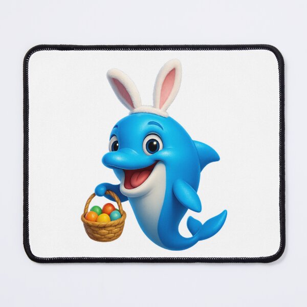 Item preview, Bottlenose Dolphin Easter Bunny designed and sold by Sillytoe.
