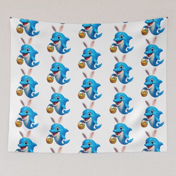 Item preview, Bottlenose Dolphin Easter Bunny designed and sold by Sillytoe.
