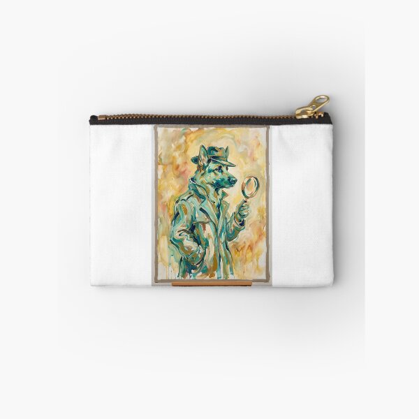 Item preview, German Shepherd Detective - Abstract Noir Art designed and sold by PictoVibe.