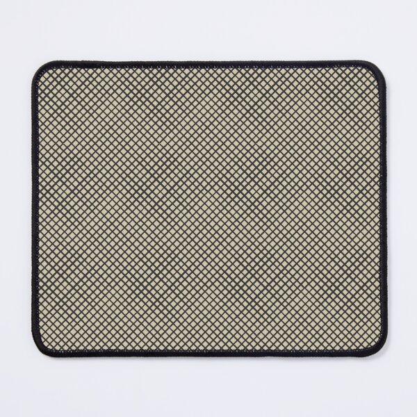 Item preview, Charcoal Black Diamond Trellis Woven Crosshatch Geometric Pattern designed and sold by DColourMuse.